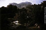 Joseph Anton Koch Canvas Paintings - Mountain Scene